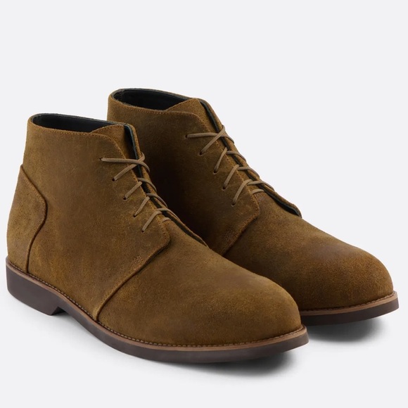 Nisolo Other - Nisolo Everyday Chukka Waterproof Waxed Brown  Leather Boots Size 9